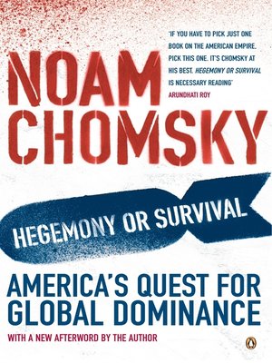 cover image of Hegemony or Survival